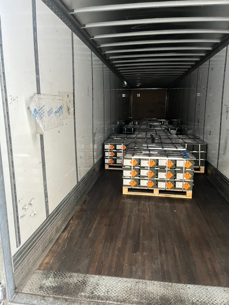 Hazmat Freight Loaded